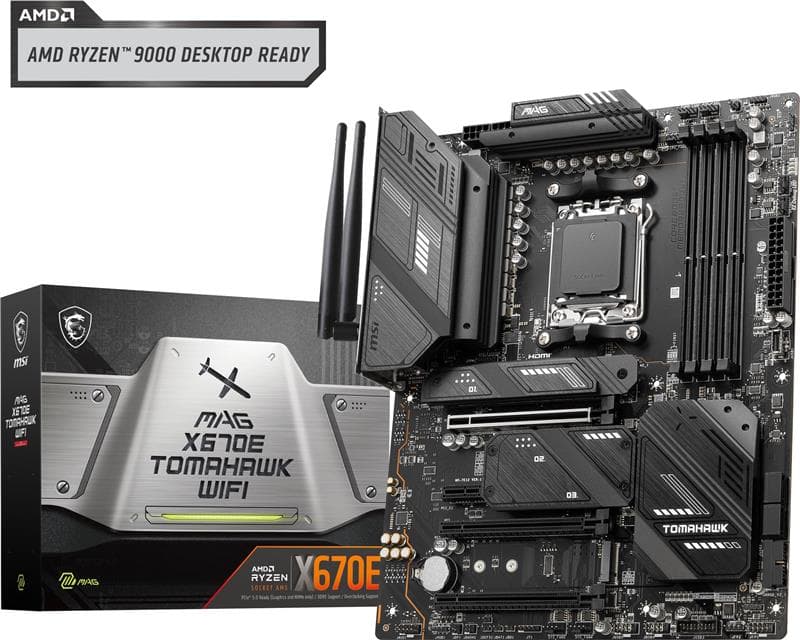 MSI MAG X670E TOMAHAWK WIFI ATX Motherboard(Open Box)