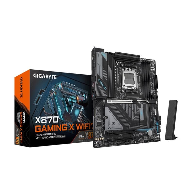 GIGABYTE X870 GAMING X WIFI7 AMD AM5 LGA 1718 Motherboard, ATX, DDR5(Open Box)