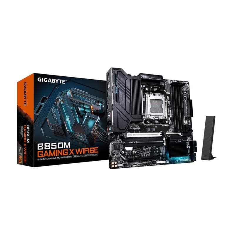 GIGABYTE B850M GAMING X WIFI6E AMD AM5 LGA 1718 Motherboard, mATX
