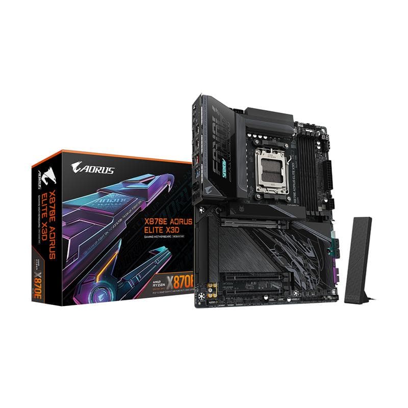 GIGABYTE X870E AORUS ELITE X3D AMD AM5 LGA 1718 ATX Motherboard(Open Box)