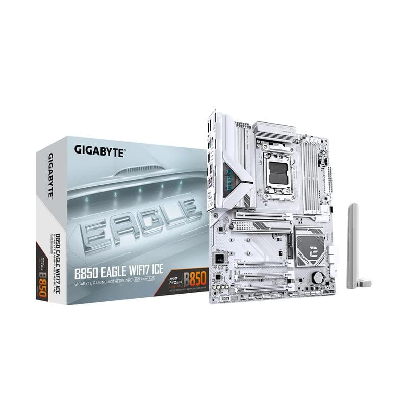 GIGABYTE B850 EAGLE WIFI7 ICE AMD AM5 ATX Motherboard