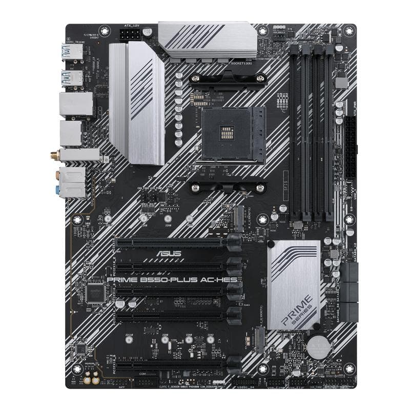 ASUS PRIME B550-PLUS AC-HES AMD AM4 ATX Motherboard