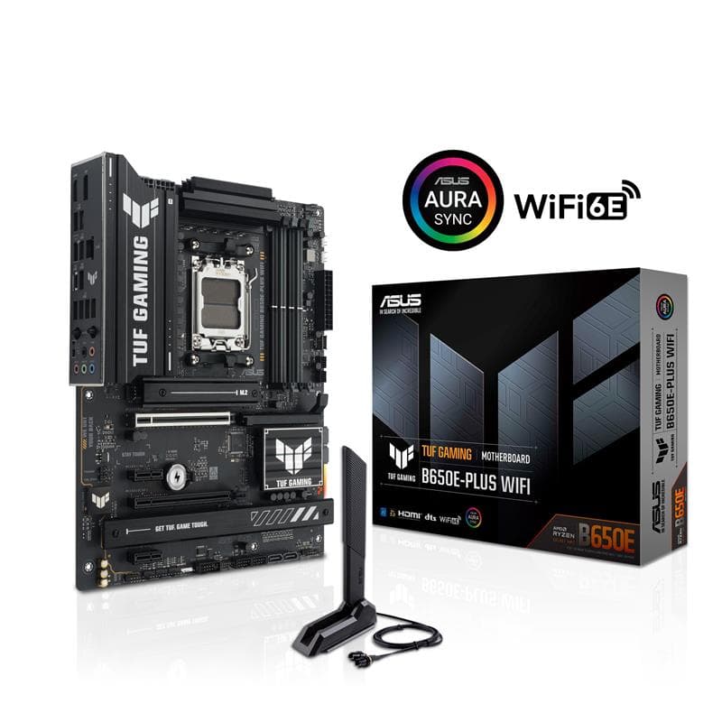 ASUS TUF GAMING B650E-PLUS WIFI AMD AM5 ATX Motherboard