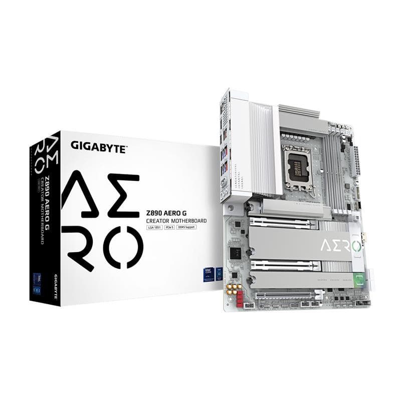 GIGABYTE Z890 AERO G Ultra Core (Series 2) LGA 1851, ATX, DDR5, 5xM.2(Open Box)