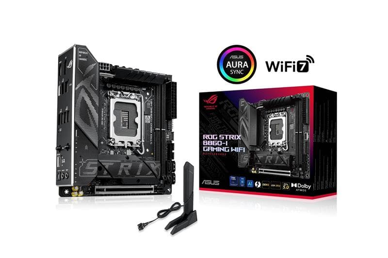 ASUS ROG STRIX B860-I GAMING WIFI B860 LGA 1851 Mini-ITX motherboard