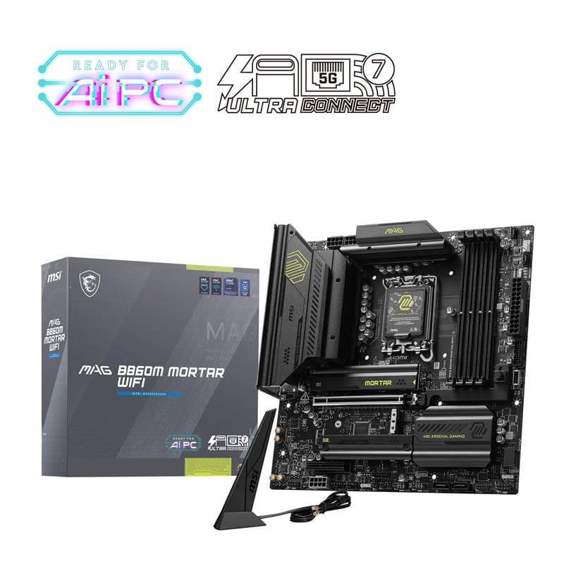 MSI MAG B860M MORTAR WIFI Motherboard