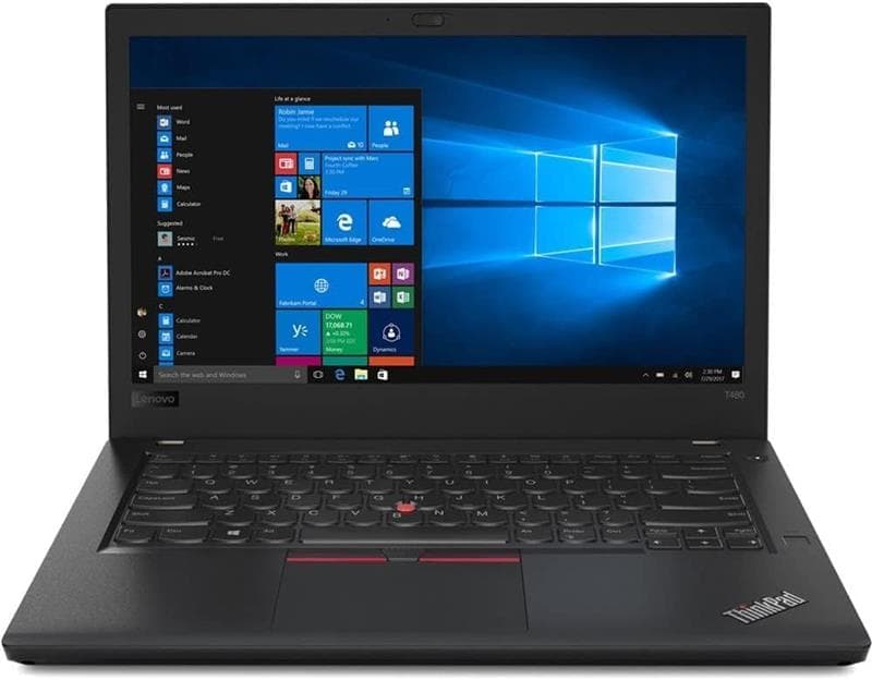 Lenovo ThinkPad T480 14" Intel i5-8350U 16GB 256GB Renewed(Open Box)