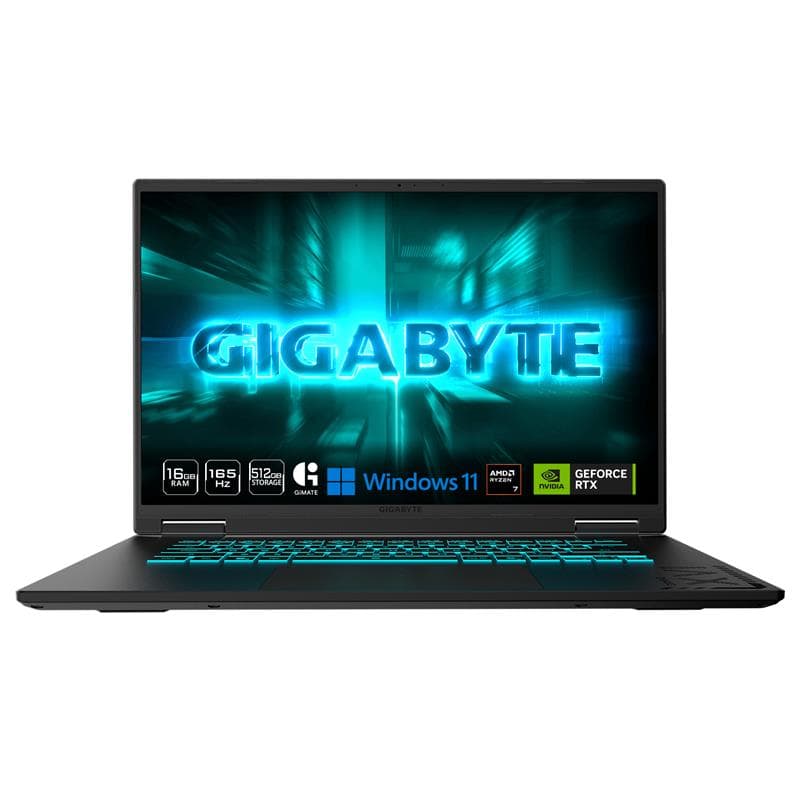 Gigabyte A16 16" AMD Ryzen 7 170 GeForce RTX 5060 16GB 512GB Win11H