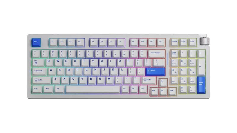 DAREU COOL 98 Ocean Blue Tri-mode 98% RGB Gaming Keyboard