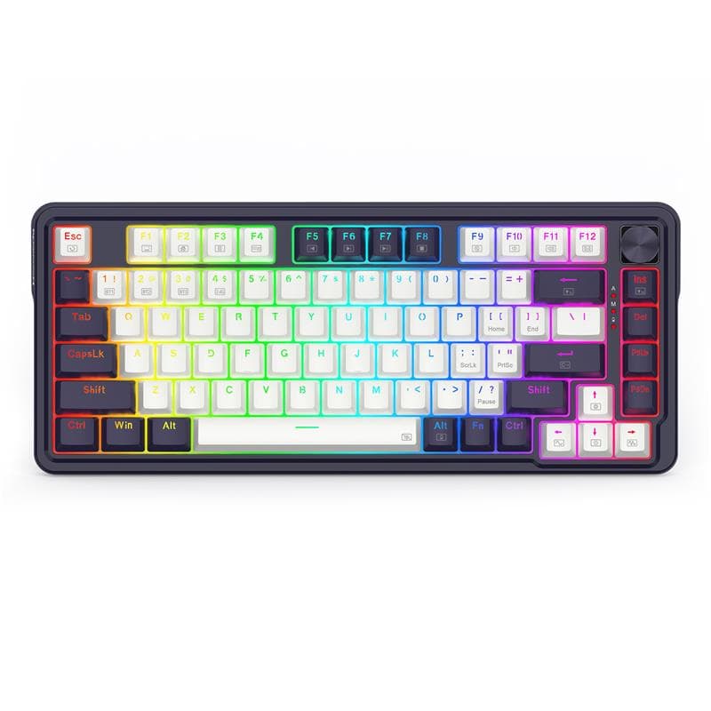 Redragon K673WB PRO Gasket Mounted Mechanical Gaming Keyboard with Red Switch(Open Box)