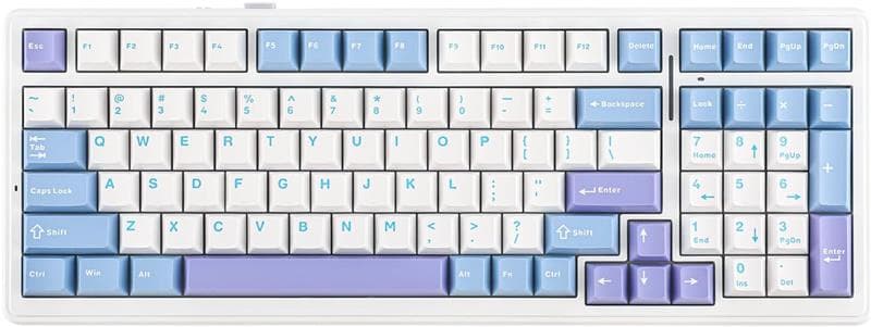 Aula F99 Tri-Mode RGB Mechanical Keyboard, Gasket Structure