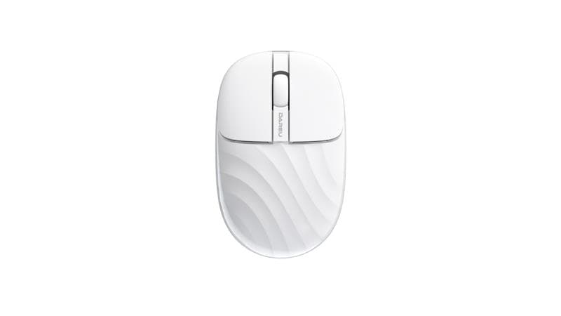 DAREU LM135G White Office Mouse 2.4G Wireless 1200DPI(Open Box)
