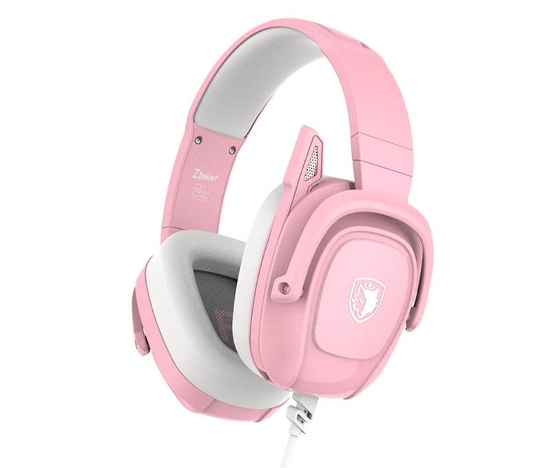 SADES SA-732 Pink Zpwoer Gaming Headset