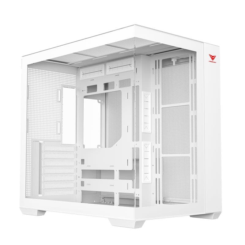 ARMOURY C708 Tempered Glass Mid-tower, White