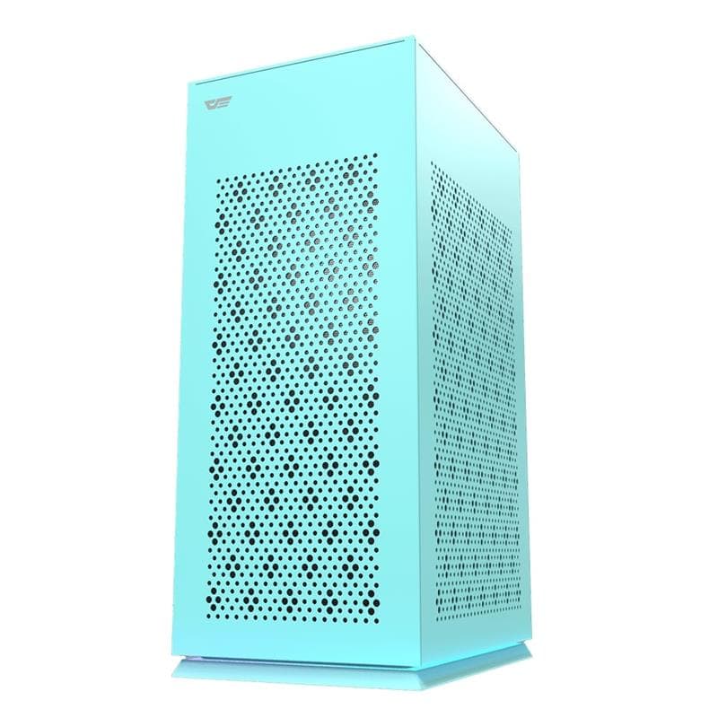 DarkFlash DLH21 Mini ITX PC Case, Neo Mint(Open Box)
