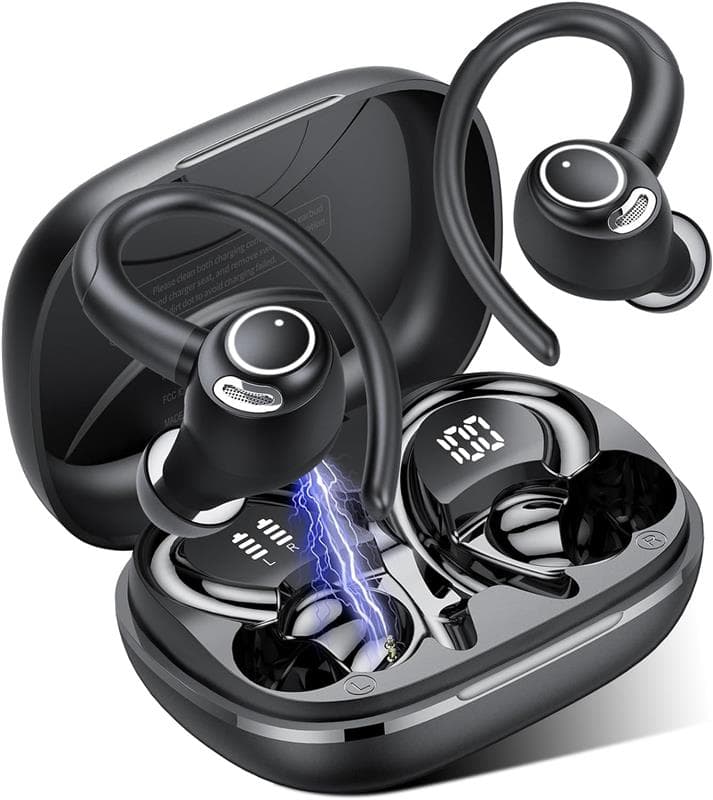 iCAN MD033-BK Wireless Earbuds with Noise Cancelling Mic