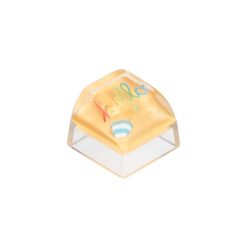 Keychron Artisan Keycap Hello Resin SA Keycaps