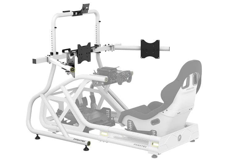 Fanatec - GT Cockpit Triple Monitor Expansion Kit (White)(Open Box)