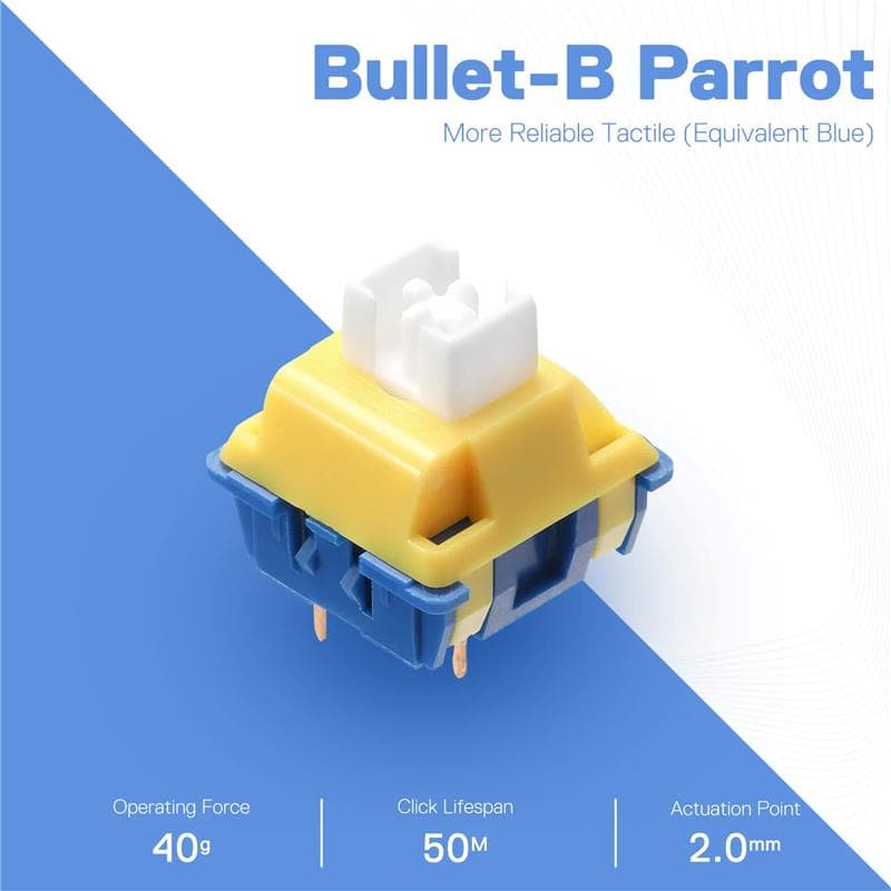 Redragon Bullet B 3PIN custom switches 50gf tactile