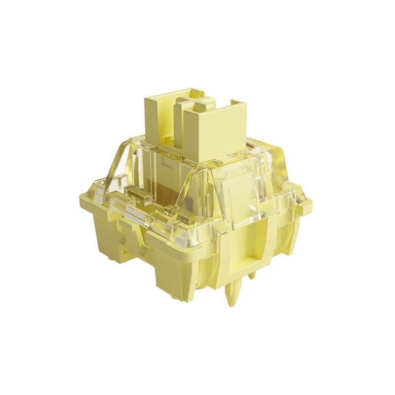 Akko V3 Linear switches - Creamy Yello Pro (45pieces)