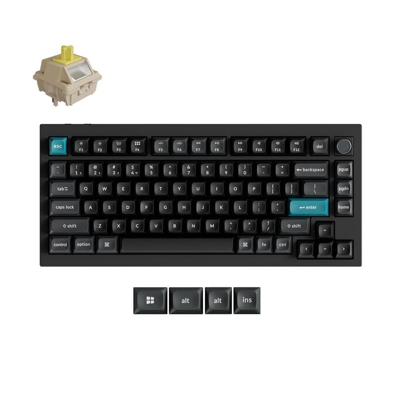 Keychron Q1 Ultra 75% Keyboard Tactile switches