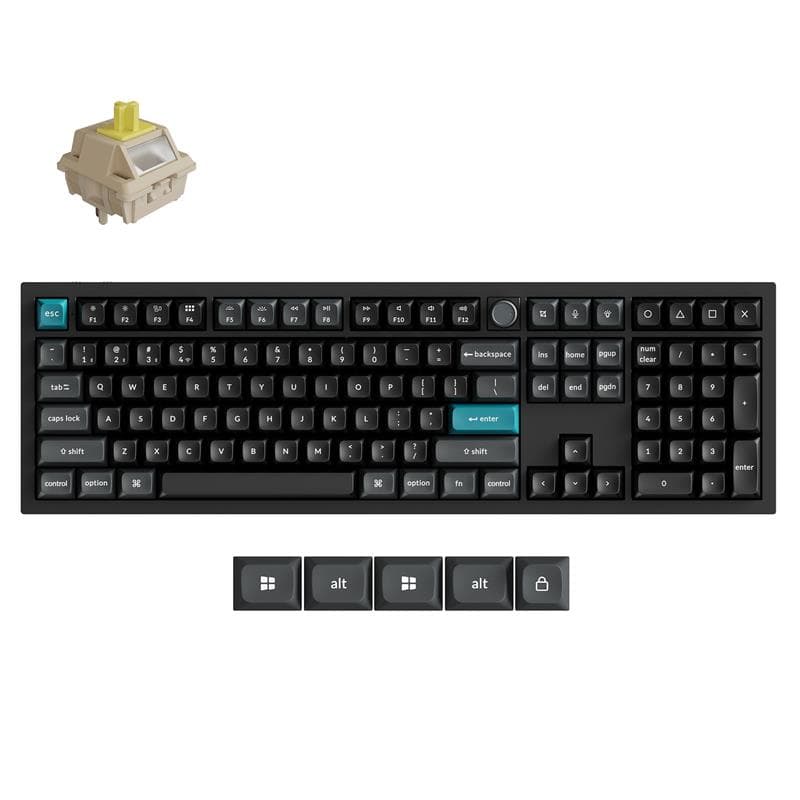 Keychron Q6 Ultra Full Size Keyboard Tactile switches