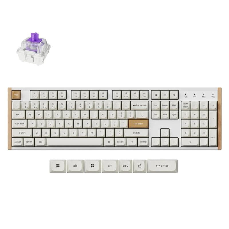 Keychron K10 HE Full Size Keyboard Magnetic switches