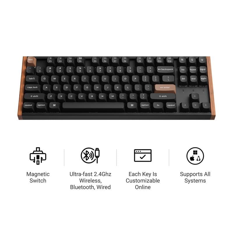 Keychron K8 HE TKL (80%) Keyboard Magnetic switches(Open Box)