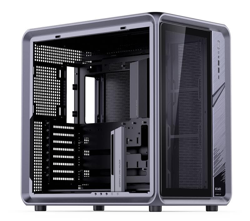 JONSBO BO400 ATX Computer Case， Aluminum Frame，High Comp PC Case(Open Box)