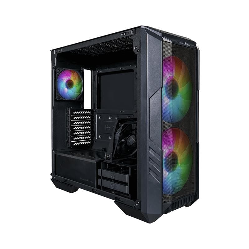 Cooler Master HAF 500 H500-KGNN-S00 Black Steel / Plastic / Tempered Glass ATX Mid Tower Computer Case