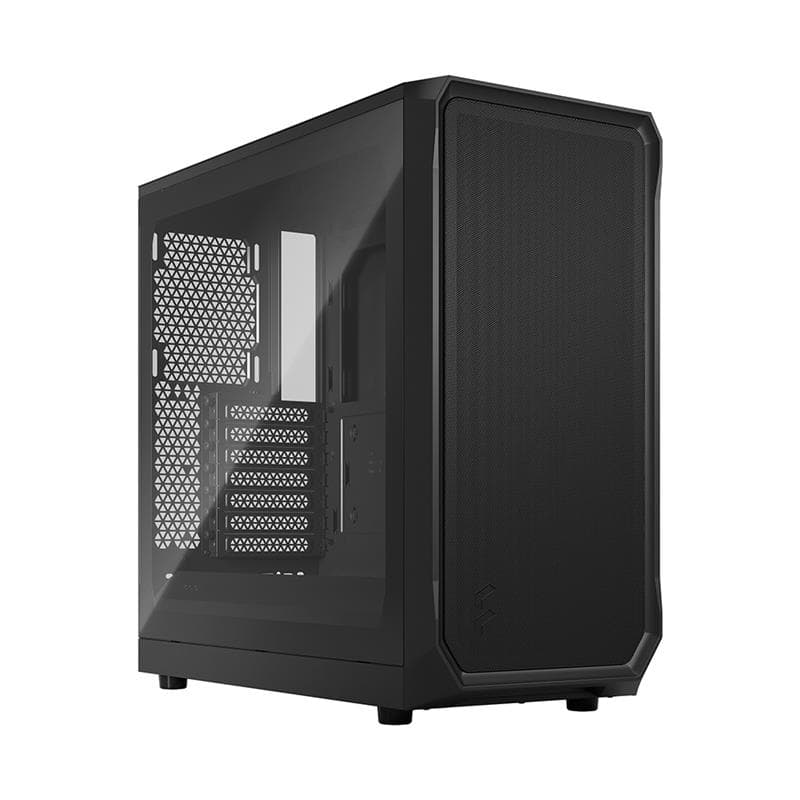 FRACTAL DESIGN Focus 2 Black ATX mATX Mini ITX Clear Tinted Tempered(Open Box)