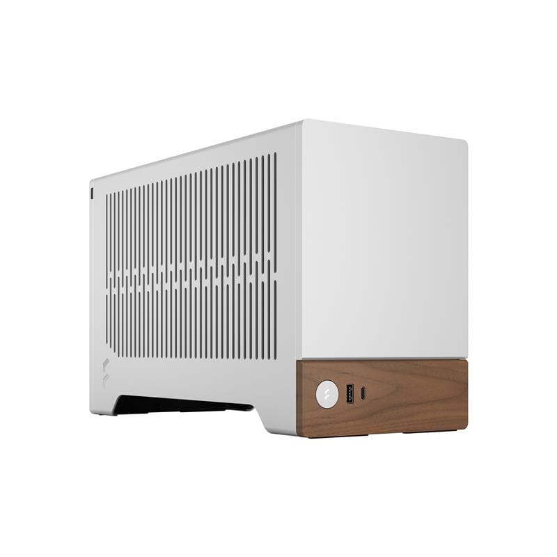 FRACTAL DESIGN Terra Silver Mini-ITX Small Form Factor PC Case with P