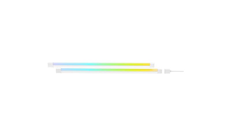 DeepCool EA080 ARGB strips, Diffused lighting, Flexible, Two 400mm strips, Transparent Mounting Clips, 3M adhesive strips(Op...