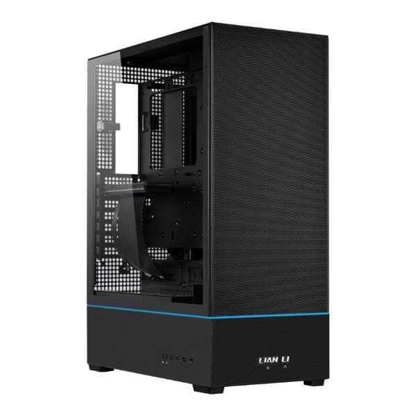 LIAN LI SUP-01 Small Tower ATX Case, Black, 3x Pre-installed PWM Case(Open Box)