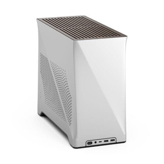 FRACTAL DESIGN Era 2 Silver Anodized Aluminum/Steel Mini-ITX Compact(Open Box)