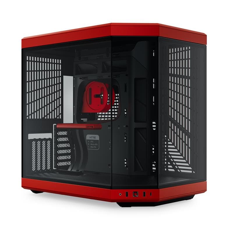HYTE Y70 Case, Red/Black(Open Box)