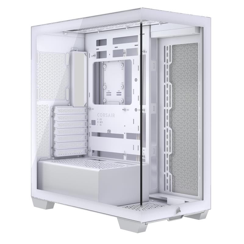 CORSAIR 3500X Tempered Glass Mid-Tower, White(Open Box)