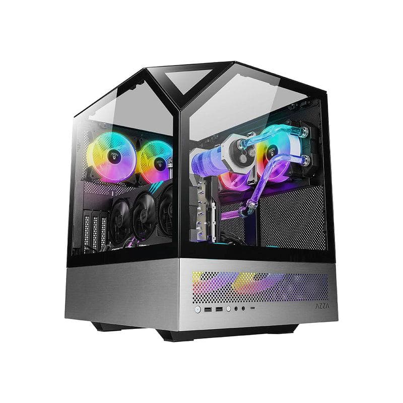 AZZA SANCTUM 810 Unlimited Tower, ATX Gaming Computer Case,