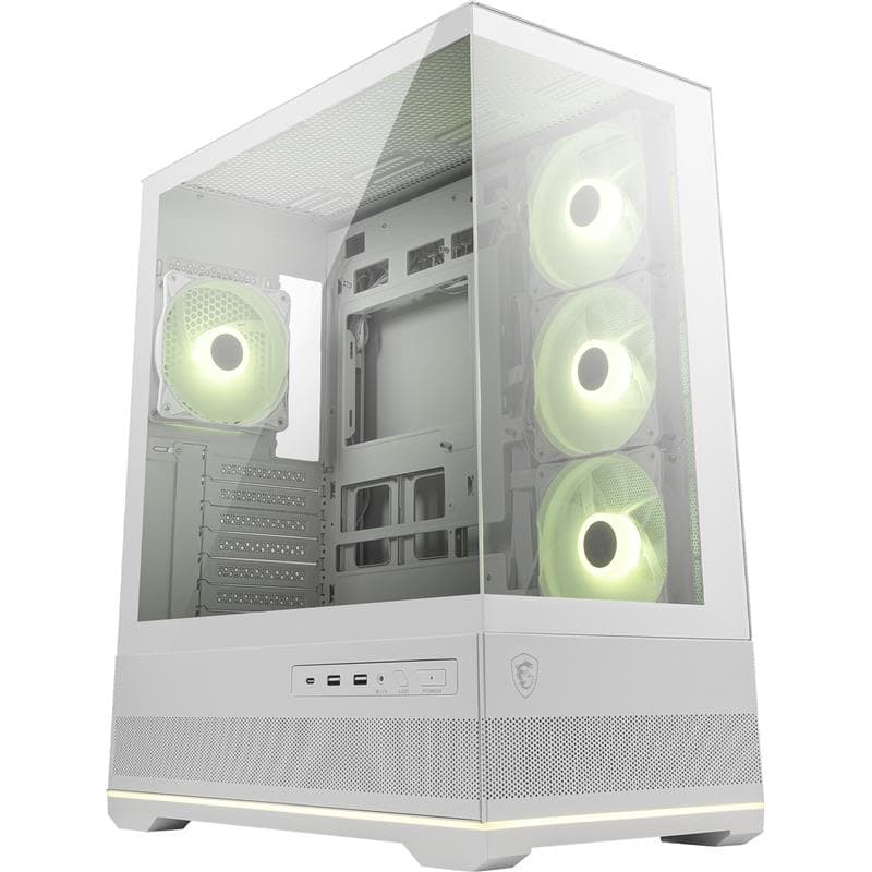 MSI MAG PANO 110R PZ WHITE Mid-Tower Case(Open Box)
