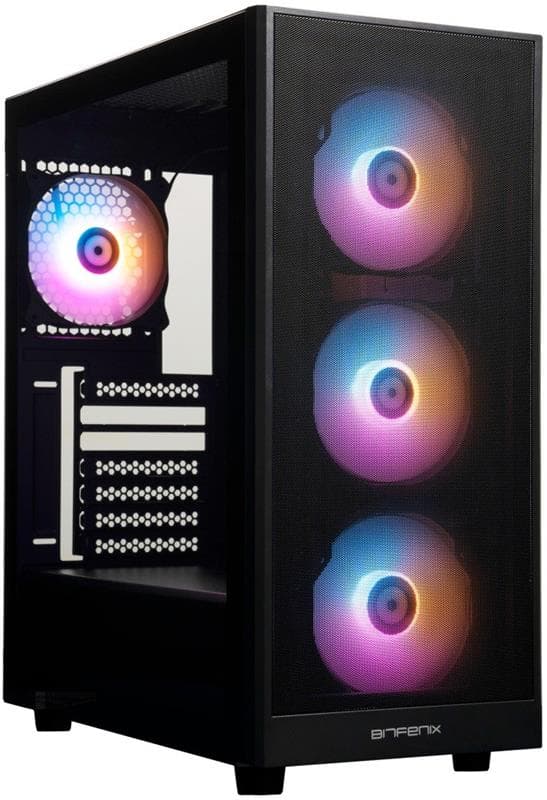 BitFenix Grafi PC Case, Black