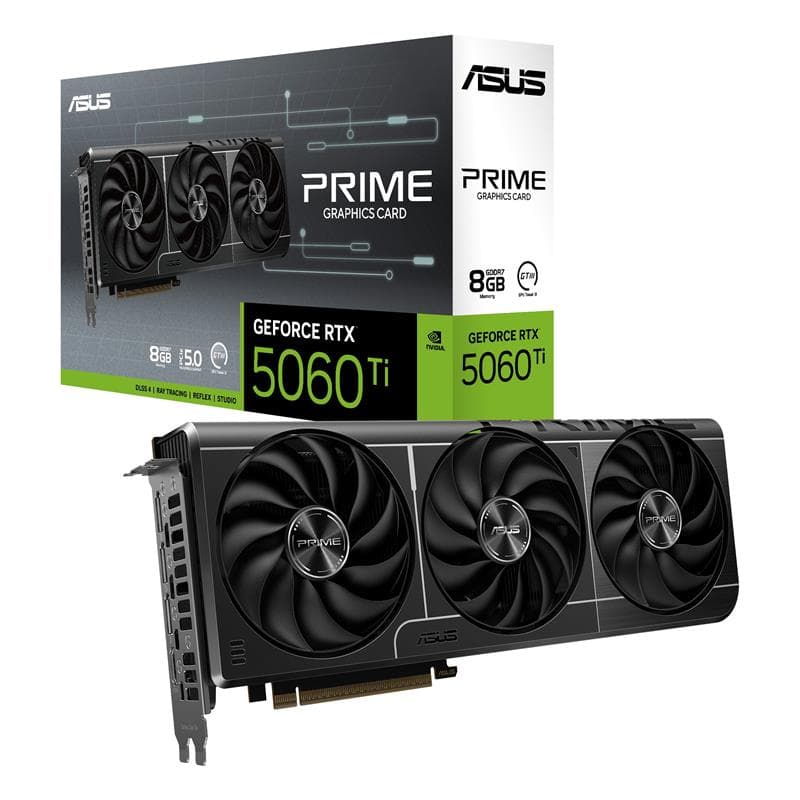 ASUS Prime GeForce RTX 5060 Ti 8GB GDDR7 Triple Fans(Open Box)