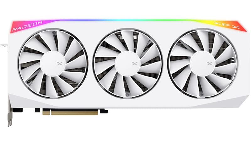 XFX Mercury AMD Radeon RX 9070 XT OC White Gaming Edition with RGB 16GB GDDR6 RGB(Open Box)