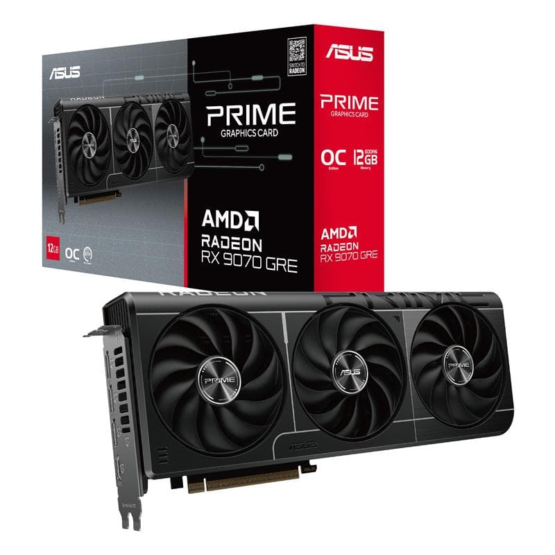 ASUS Prime Radeon RX 9070 GRE EVO OC Edition