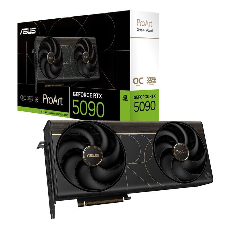 ASUS ProArt GeForce RTX 5090 OC Edition GDDR7 Double Fans