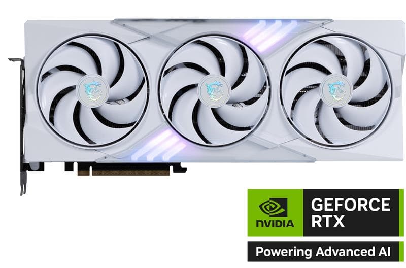 MSI GeForce RTX 5080 16G GAMING TRIO OC WHITE