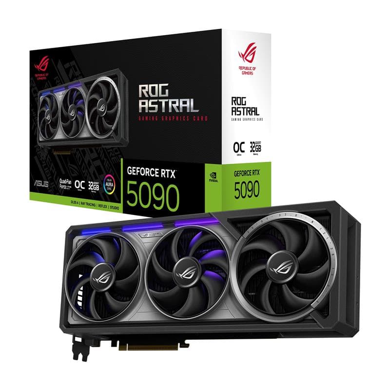 ASUS ROG Astral GeForce RTX 5090 32GB GDDR7 OC Edition Quad-Fan