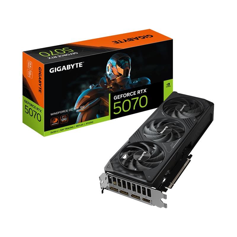GIGABYTE GeForce RTX 5070 WINDFORCE OC SFF 12G Graphics Card(Open Box)