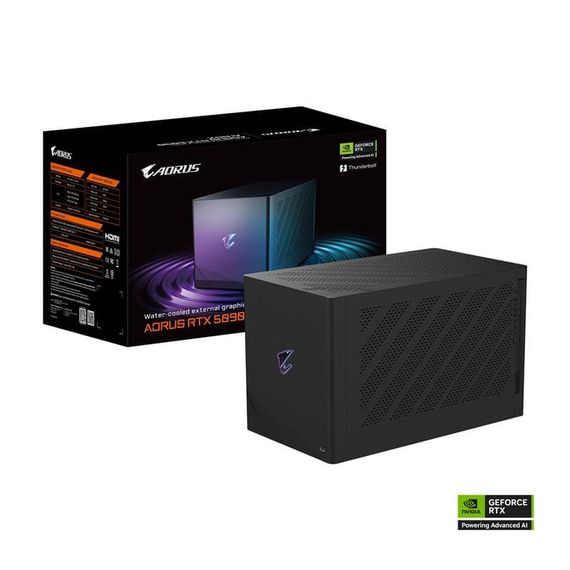 GIGABYTE AORUS RTX 5090 AI BOX Graphics Card, Black