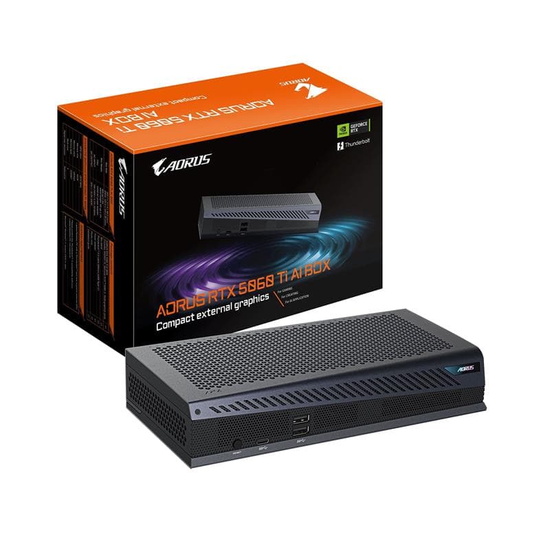 GIGABYTE AORUS RTX 5060 Ti AI BOX 16G Graphics Card,(Open Box)