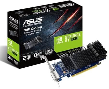 ASUS GeForce GT 1030 LP 2GB (GT1030-2G-CSM) Video Card(Open Box)